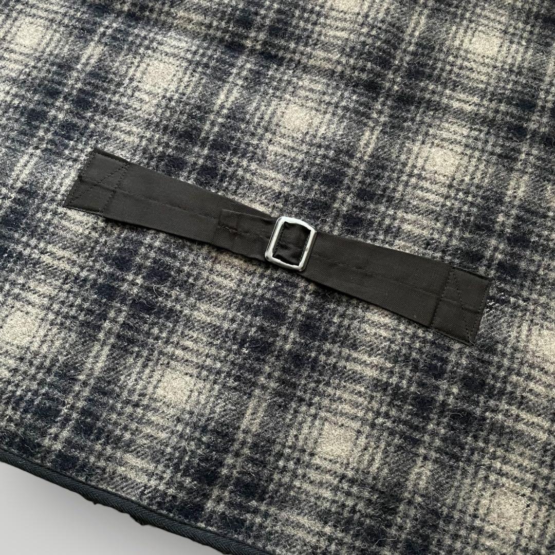 激レアサイズ！USA製 80s エルエルビーン オンブレ チェックベスト XL