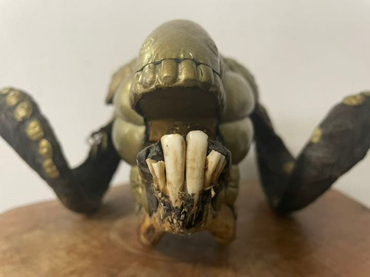 値下げ　スカルホーン　壁掛け