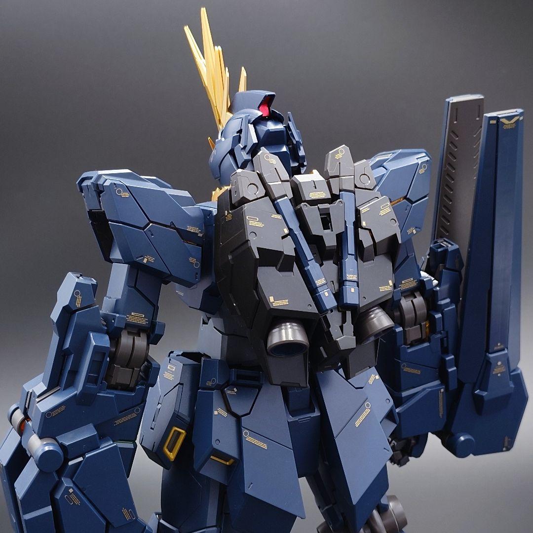 PG 1/60　バンシィ・ノルン　ガンプラ　部分塗装完成品