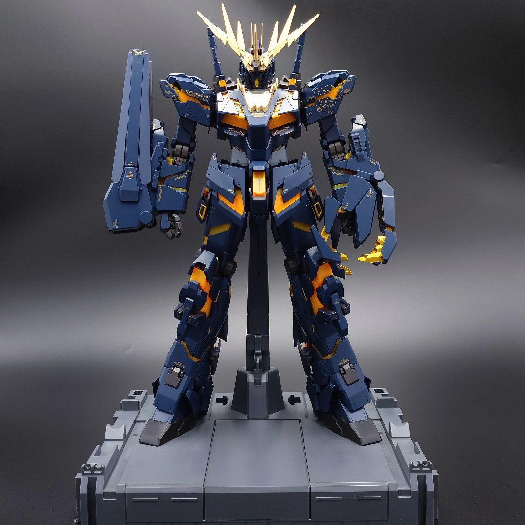 PG 1/60　バンシィ・ノルン　ガンプラ　部分塗装完成品