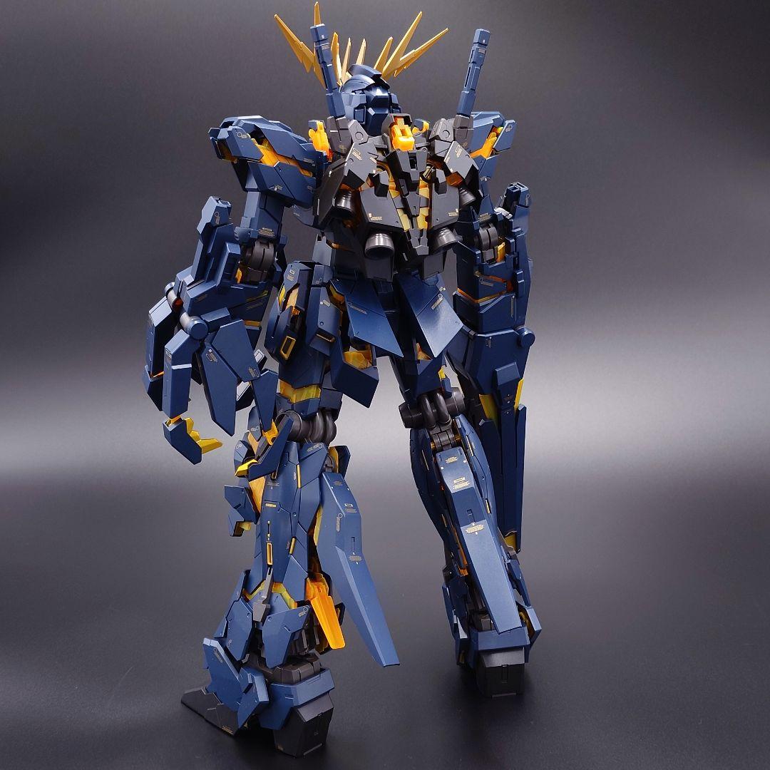 PG 1/60　バンシィ・ノルン　ガンプラ　部分塗装完成品
