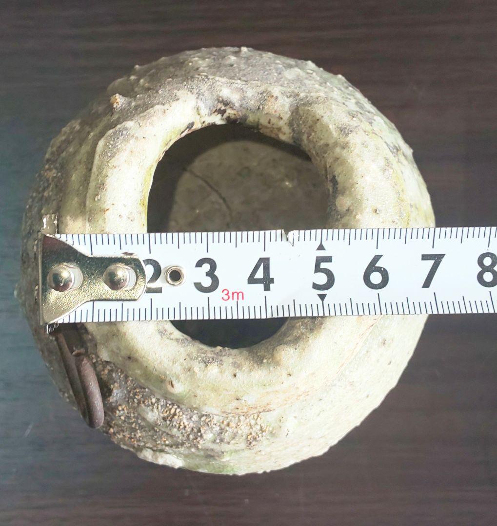 古伊賀 伊賀焼 灰被 自然釉 水滴 掛花入 花器 小壷 一輪挿し