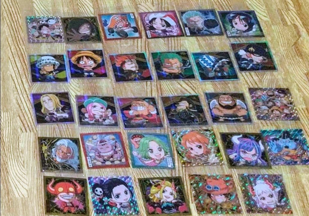 ワンピース　ウエハース　シール　 log　3 4 5　コンプリート　大海賊シール