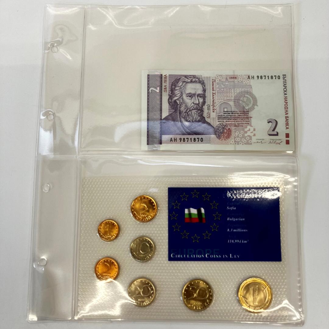 ヨーロッパ連合加盟候補10ヶ国 紙幣＆セット