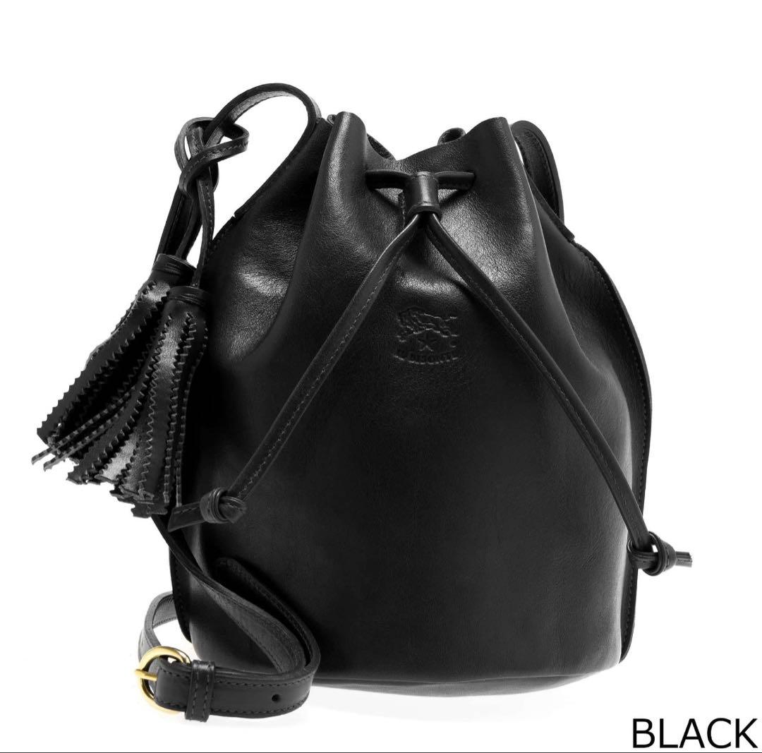 美品⭐︎イルビゾンテ ショルダーバッグ　ブラック