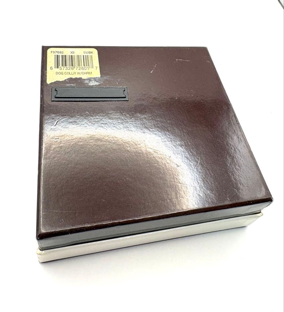 美品　COACH ブラック 犬用　首輪 XS