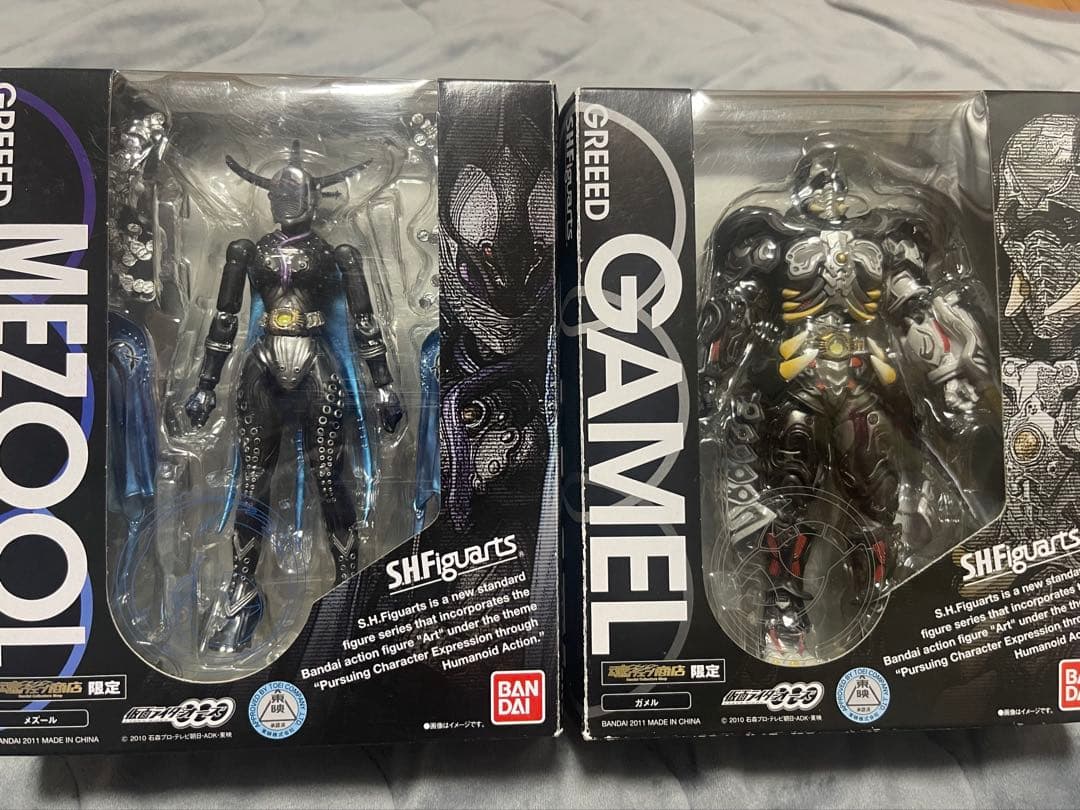 S.H.フィギュアーツ 仮面ライダーオーズ グリードセット 他