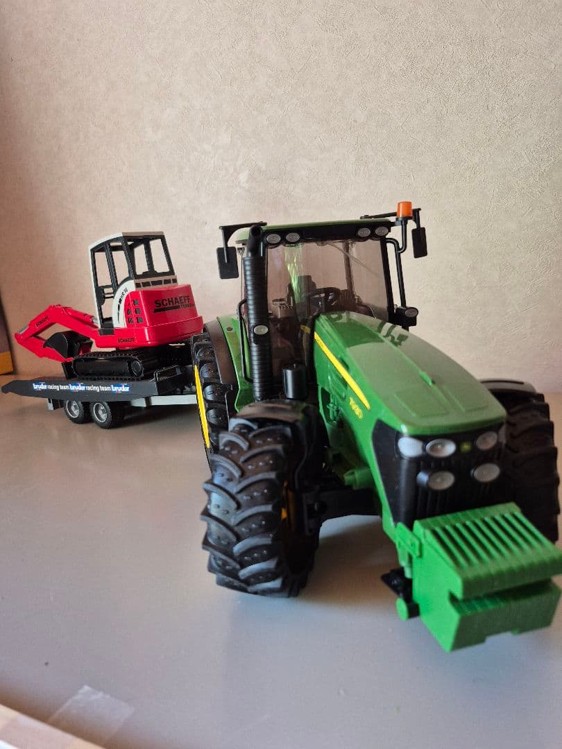 bruderブルーダートラクターセット