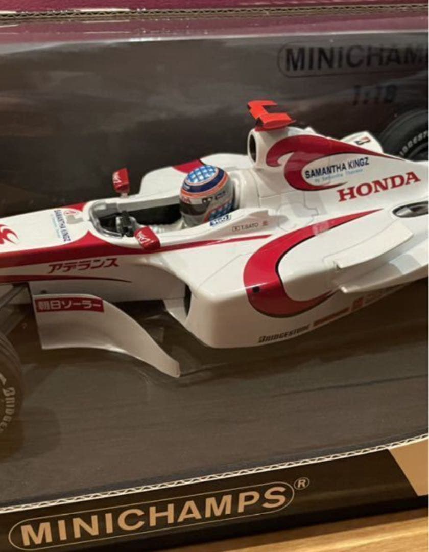 MINICHAMPS 1/18 スーパーアグリ ホンダF1 佐藤琢磨 鈴木亜久里