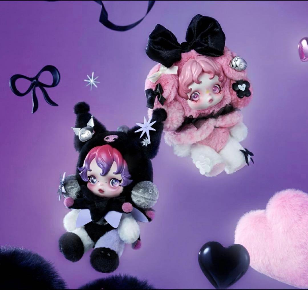 スカルパンダ × サンリオ　クロミ　ぬいぐるみペンダント