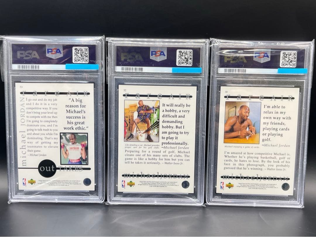 PSA9 3枚セット マイケル ジョーダン / Jordan NBA