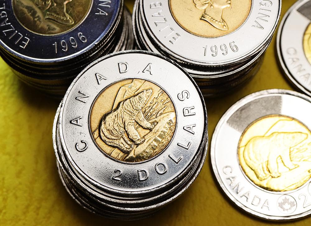 a317 カナダ　2ドル　　硬貨　北極熊　エリザベス女王　52枚　まとめて