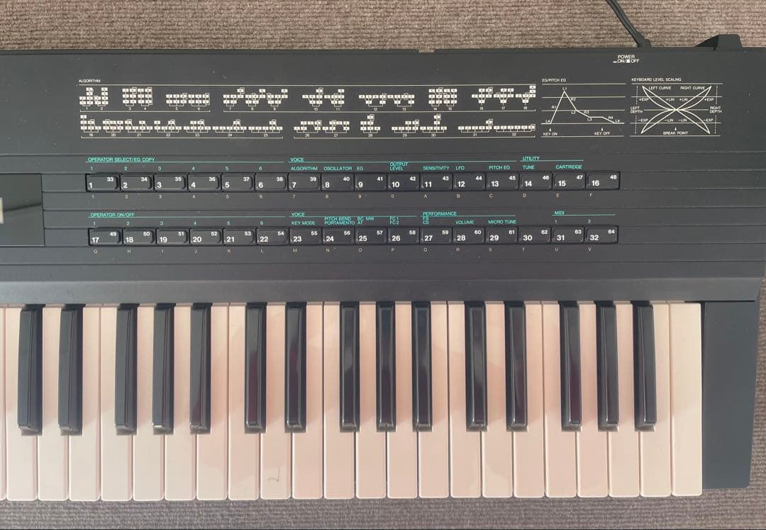YAMAHA ヤマハ DX7s シンセサイザー DX7S