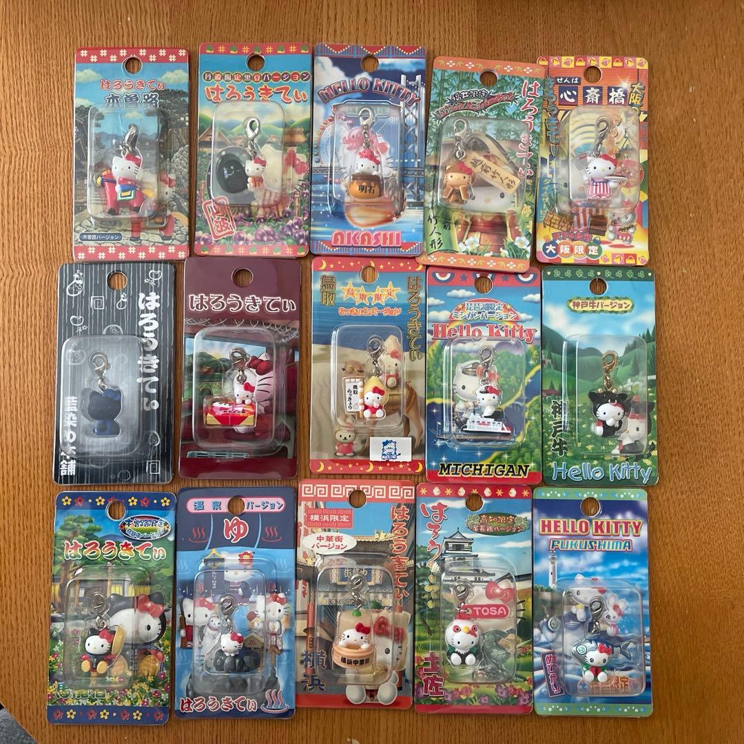 新品未使用　レア　まとめ売り　ご当地キティ　ファスナーマスコット　根付