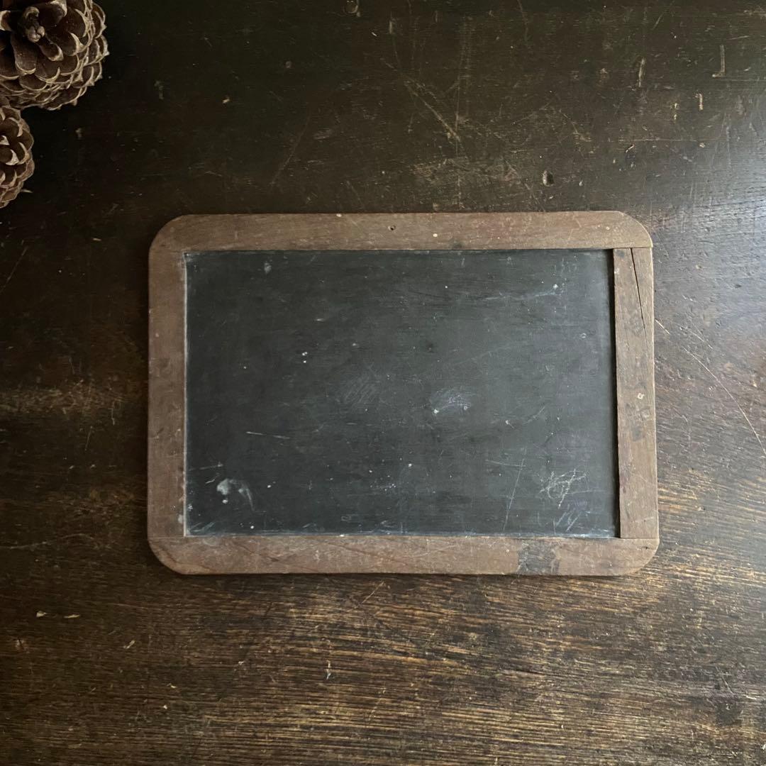 アンティーク　石板　黒板　メッセージボード　大正浪漫　カフェボード　店舗什器