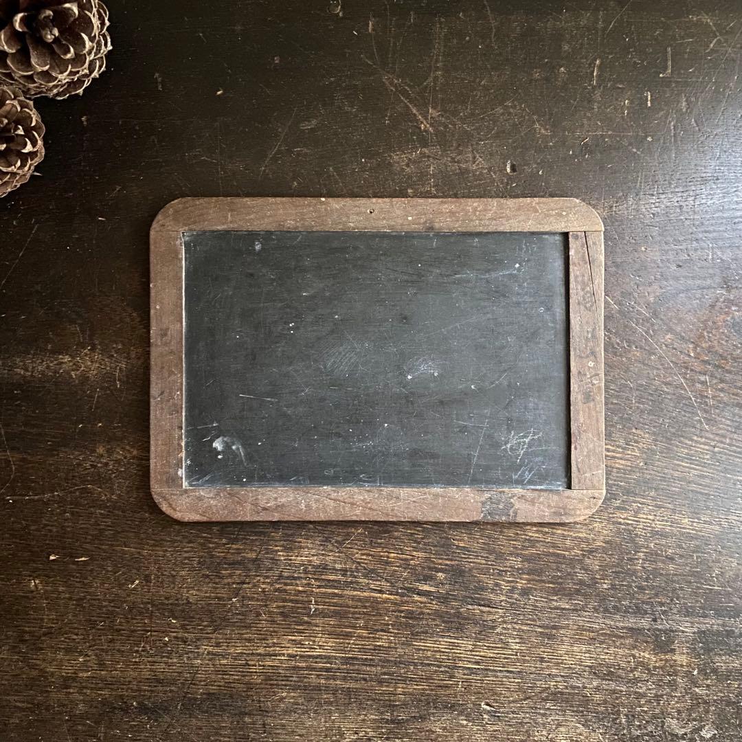 アンティーク　石板　黒板　メッセージボード　大正浪漫　カフェボード　店舗什器