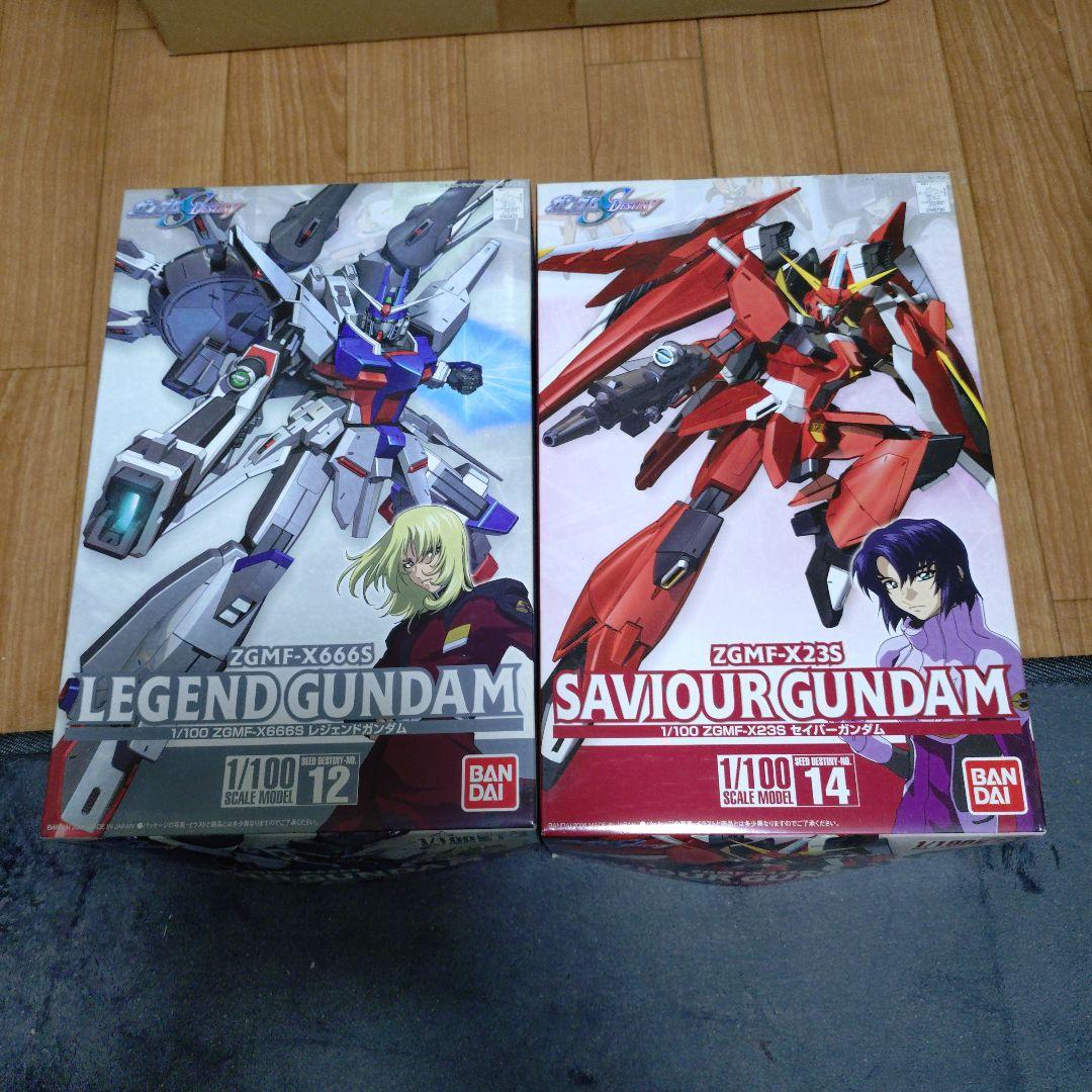 1/100＆HG SEEDDESTINY等のガンプラ 15点セット