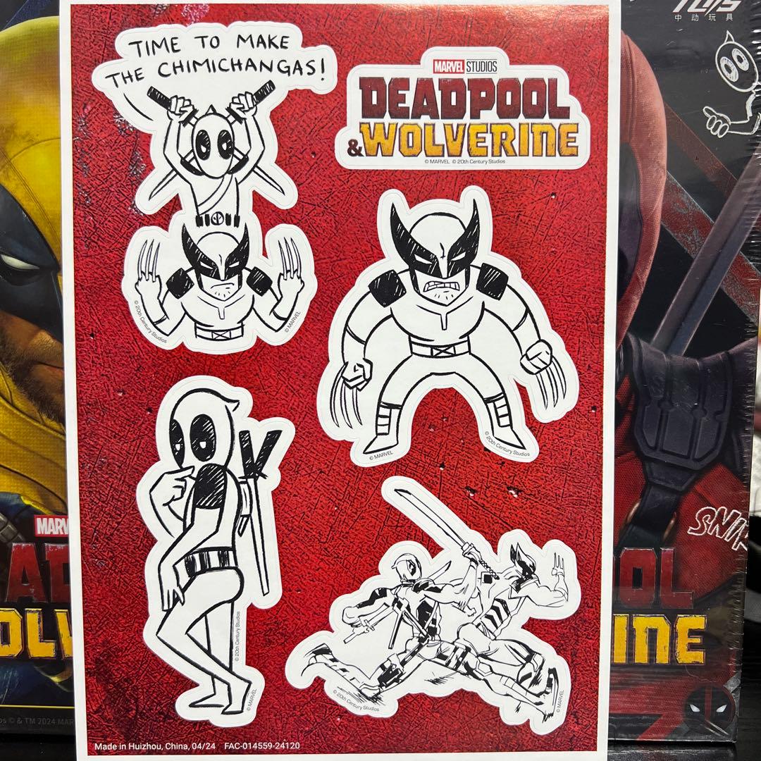未開封　zdtoys 2体セット　デッドプール&ウルヴァリン フィギュア