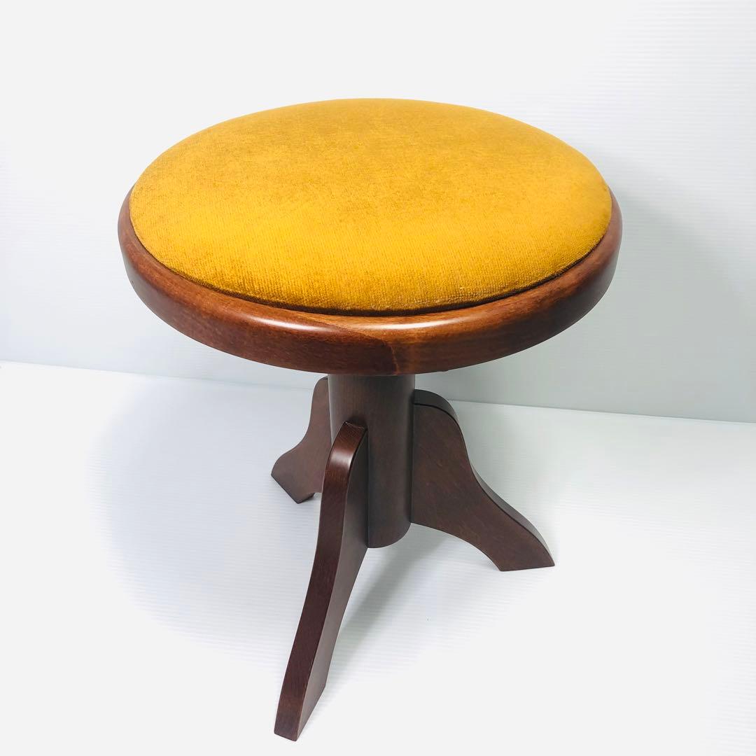 【最終価格】イタリア製 ケルティックハープ用椅子 高田ハープサロン マホガニー