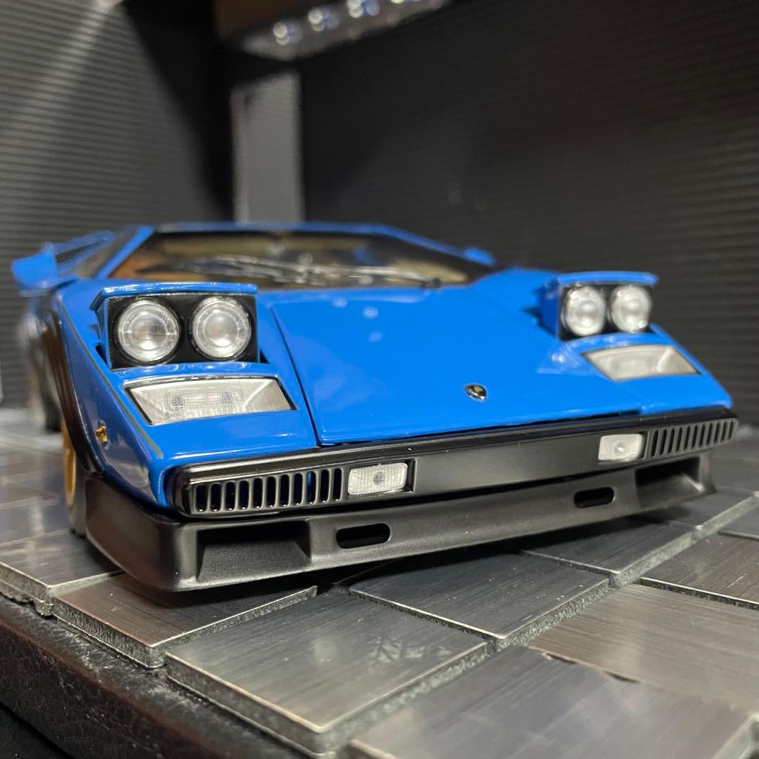激レア!未展示品 京商 1/18 ランボルギーニカウンタックLP500S WW