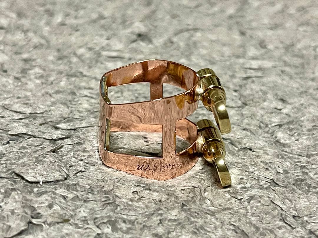 Woodstone ソプラノサックス用リガチャー CO 銅製