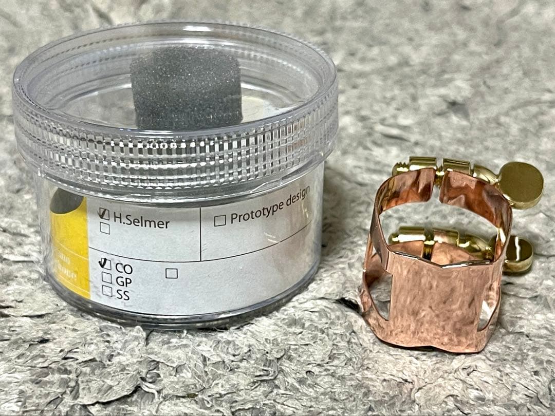 Woodstone ソプラノサックス用リガチャー CO 銅製