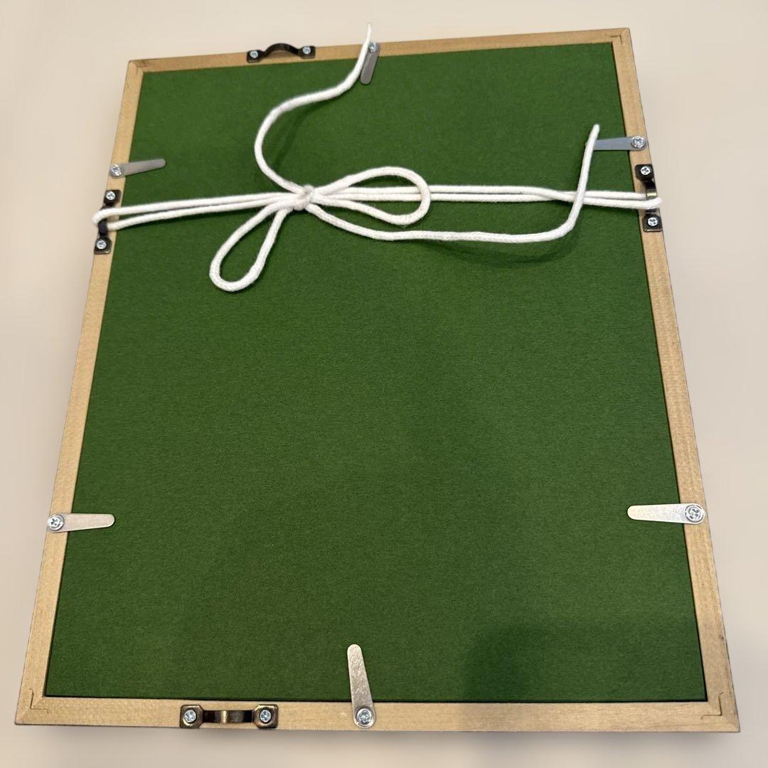 清水寺　雪景色　額入り