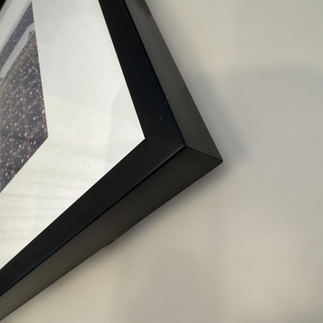 清水寺　雪景色　額入り