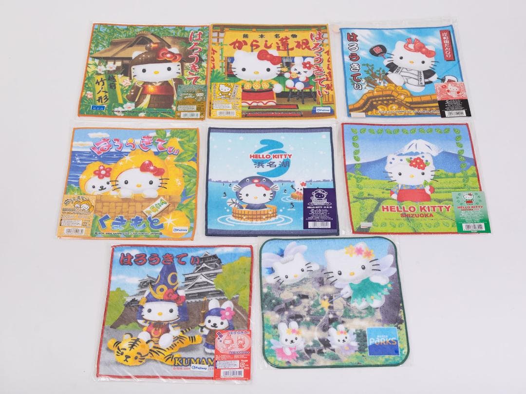 ハローキティ ご当地　ハンカチ　タオル 26枚