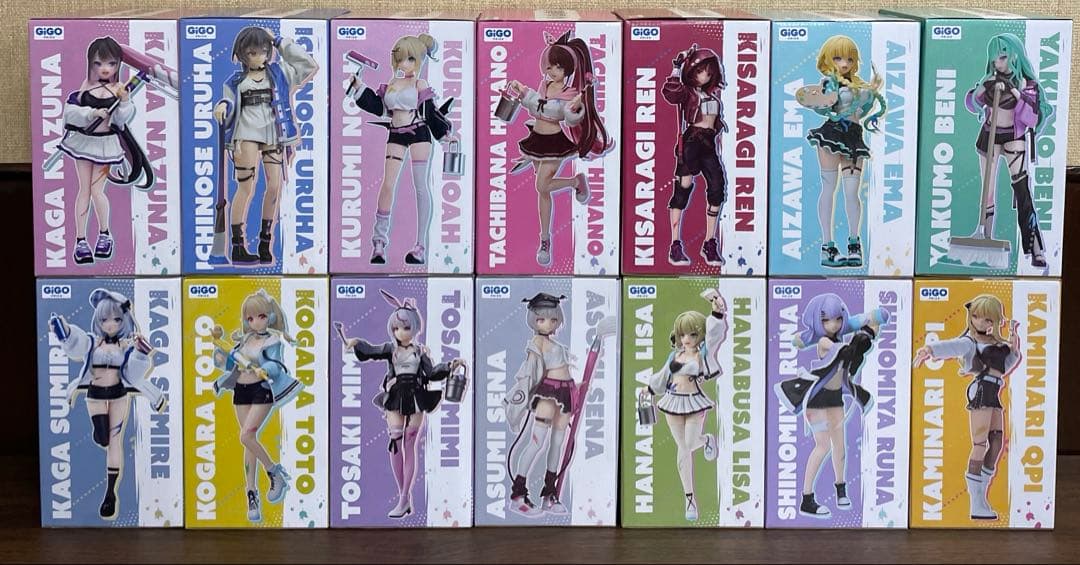 【未開封】ぶいすぽっ!スケールフィギュアvol.１〜７コンプリートセット