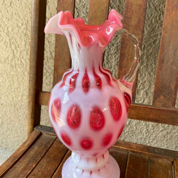 超BIG希少品！アメリカアンティークオールドフェントン40s～50sFenton