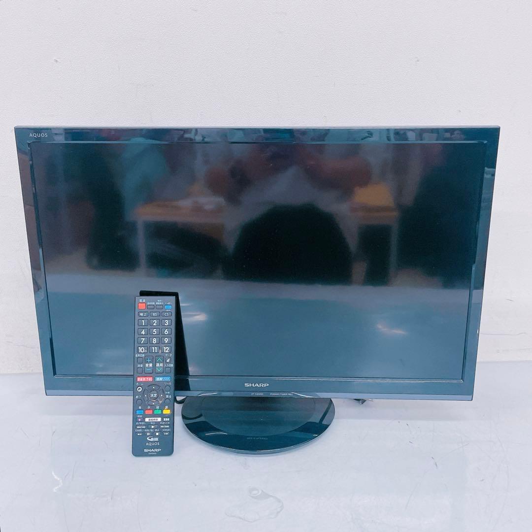 4AM86 シャープ 液晶 カラー テレビ 2T-C24AD 2018年製