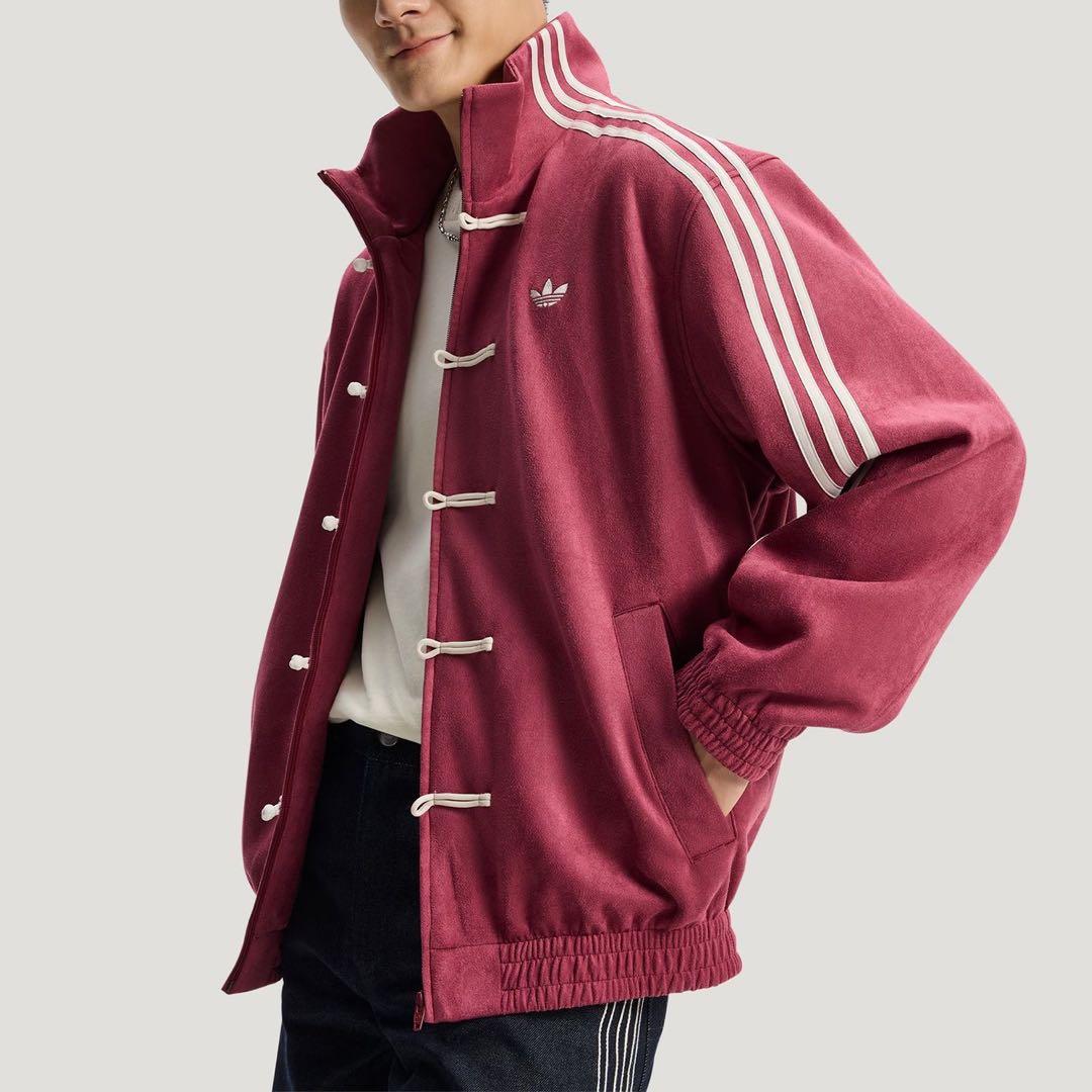 アディダス 中国限定 蛇年トラックジャケット赤Sサイズ”