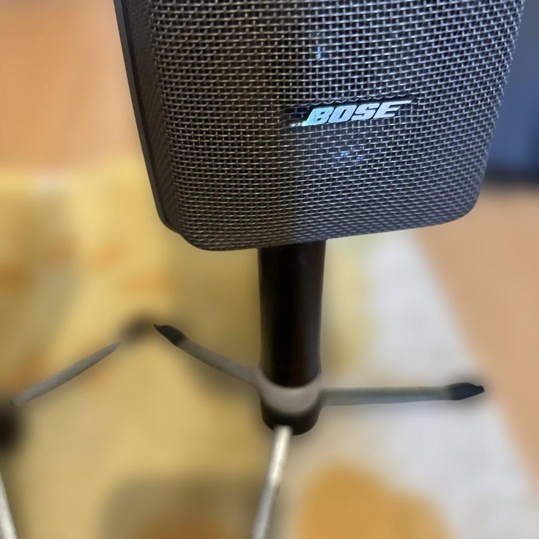 BOSEキューブスピーカーサテライトペア/501Z／専用スタンド2脚