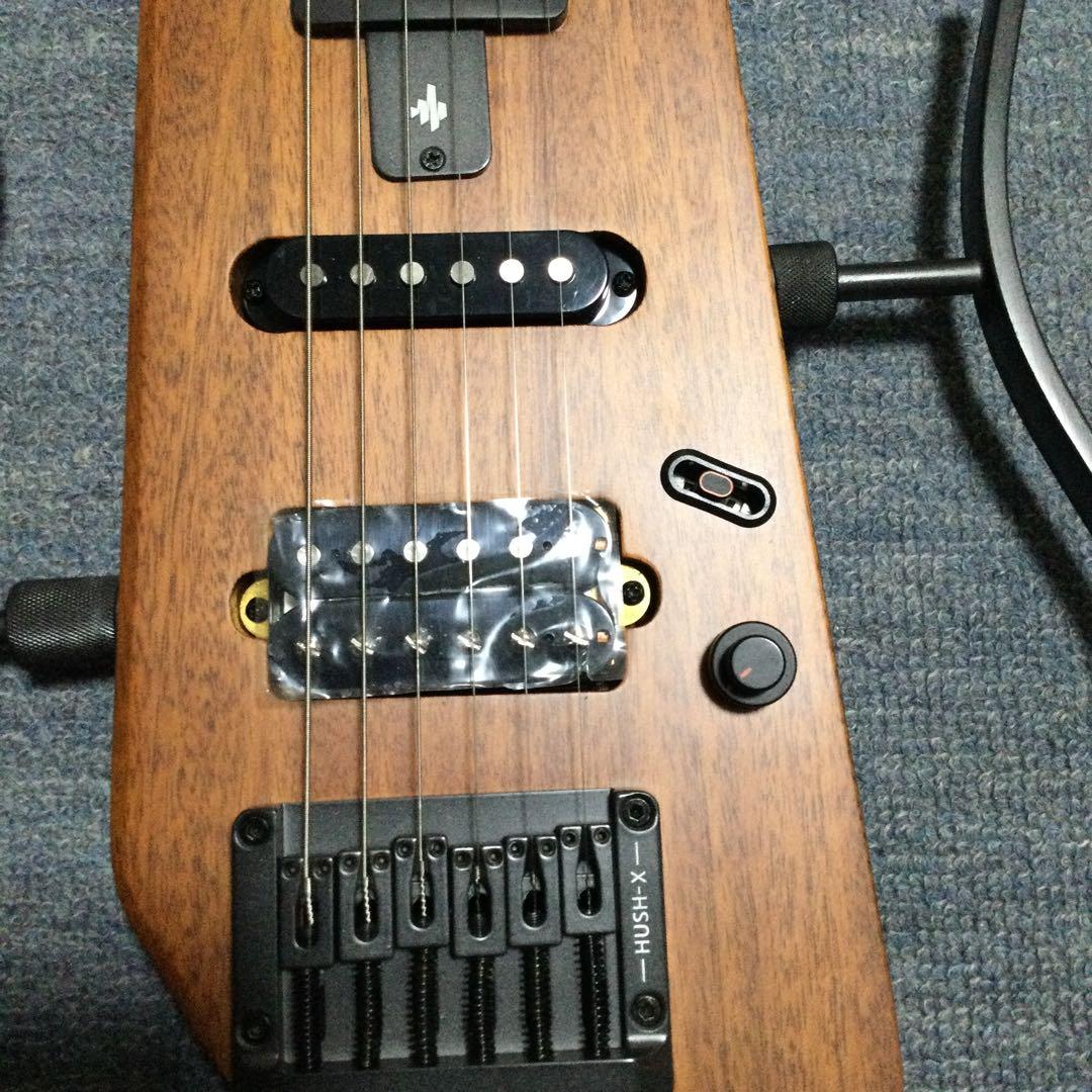 トラベルエレキギター　Donner Hush X
