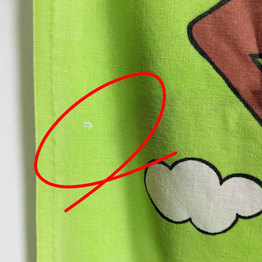 70s ビンテージ ロードランナー コヨーテ フラットシーツ ワーナー グリーン