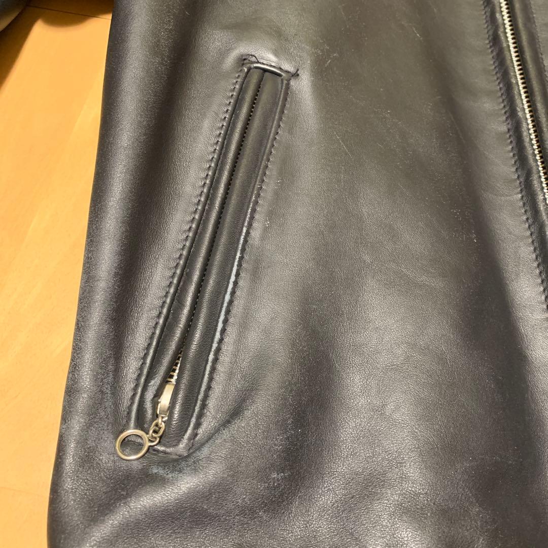 schott シングルライダースジャケット　サイズ38