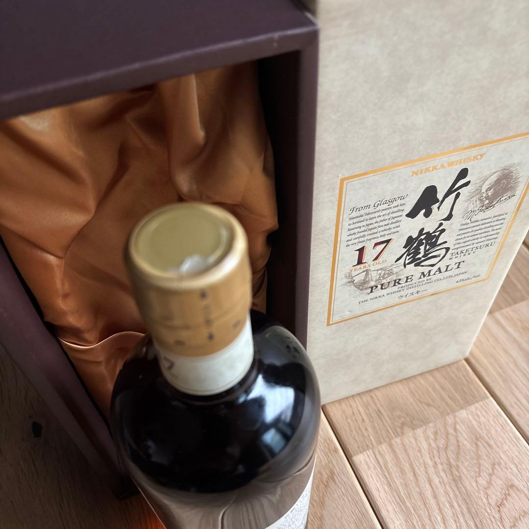 新品未開封箱付 NIKKA 竹鶴17 年ピュアモルト700ml