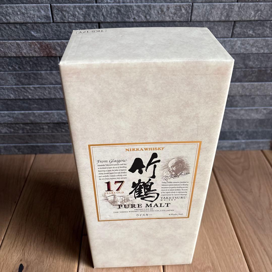 新品未開封箱付 NIKKA 竹鶴17 年ピュアモルト700ml