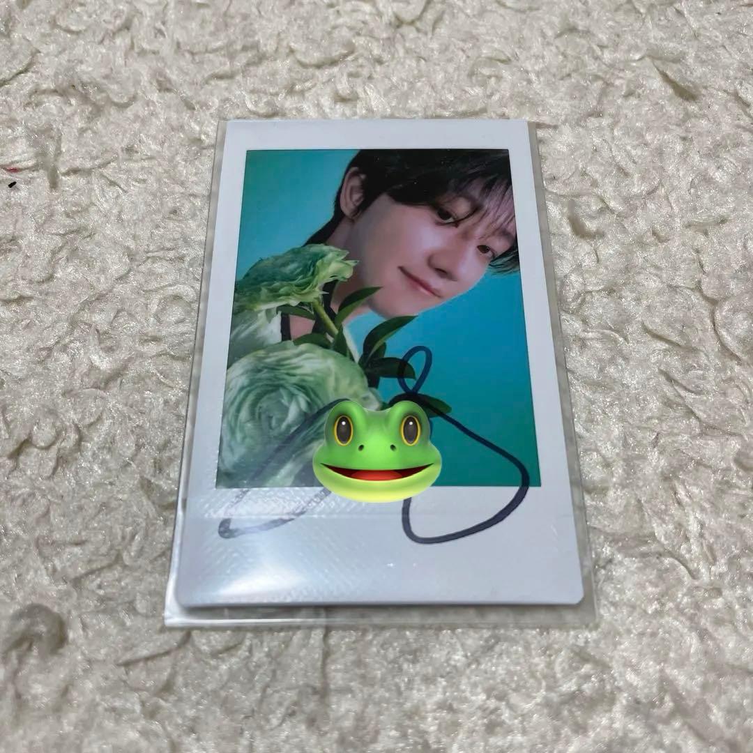 ミンハオ　インスタントフォト　直筆サイン入り