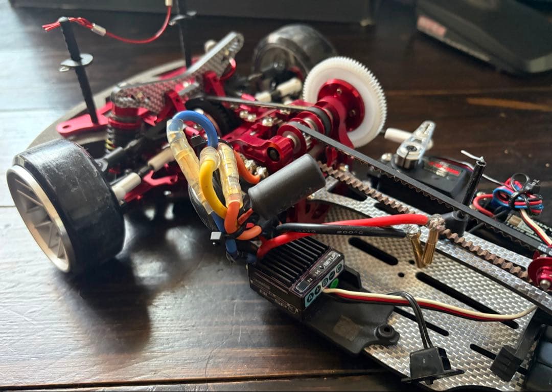 ヨコモ DIBVer2レッドバージョン ラジコン プロポ、メカ一式、充電器セット