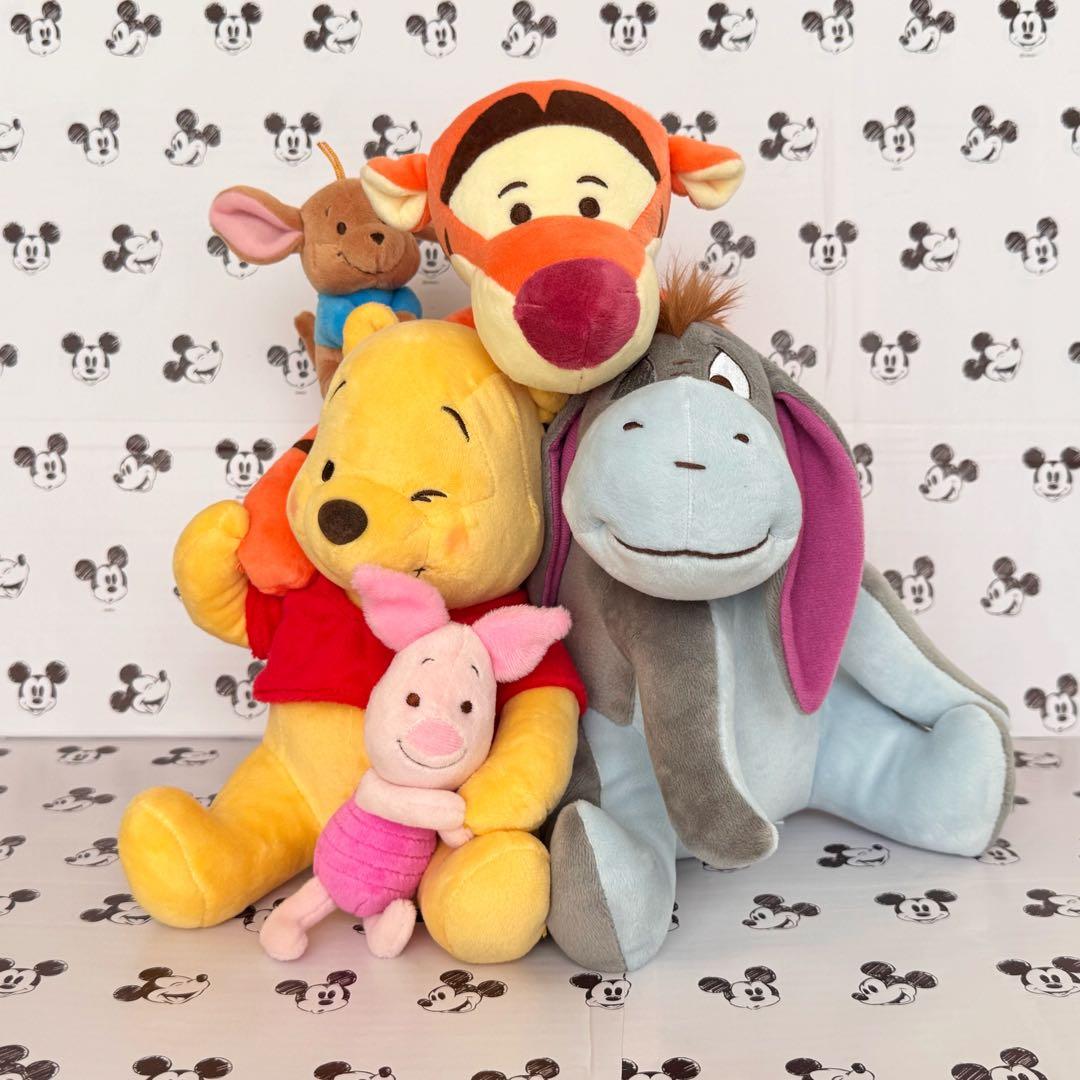 ディズニーストア　プーさん　ぬいぐるみ　バク