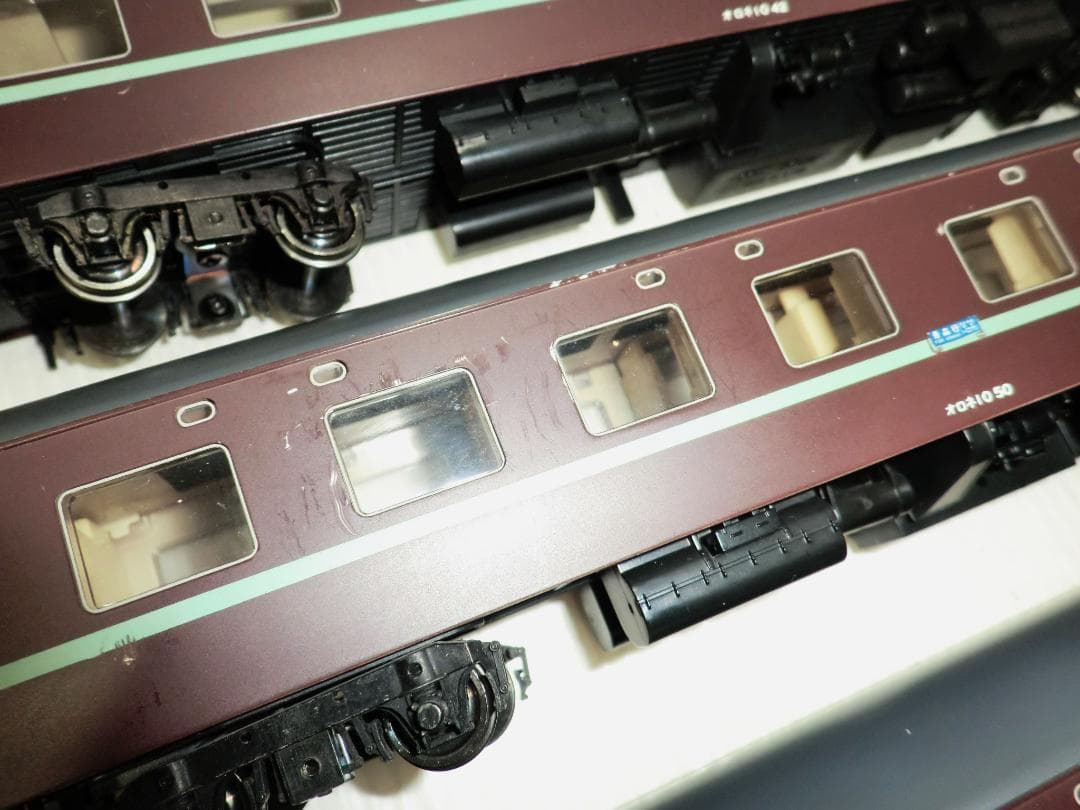 HOゲージ TOMIX 10系寝台客車 オロネ10形 4両セット 車輛のみ