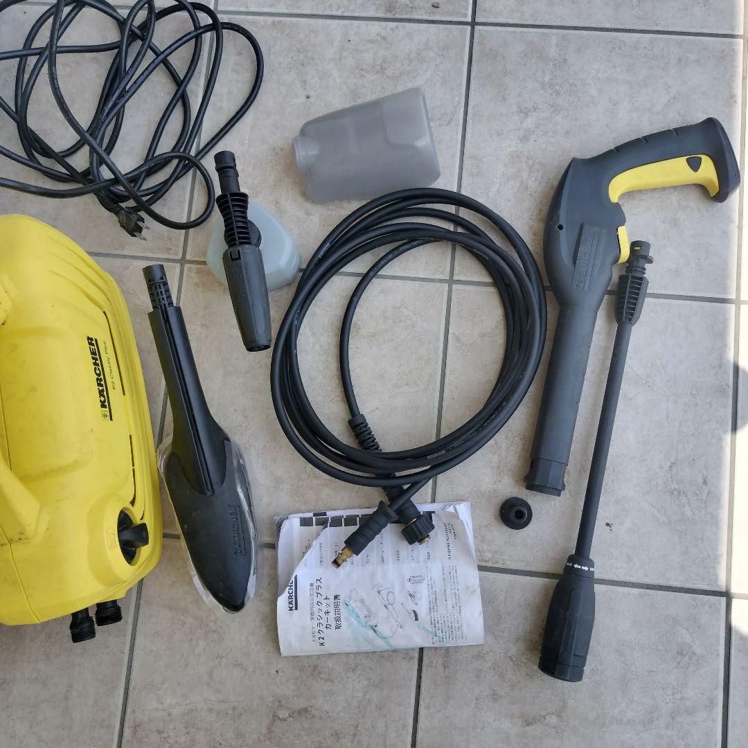 KARCHER K2 Classic Plus 高圧洗浄機本体★動作確認済