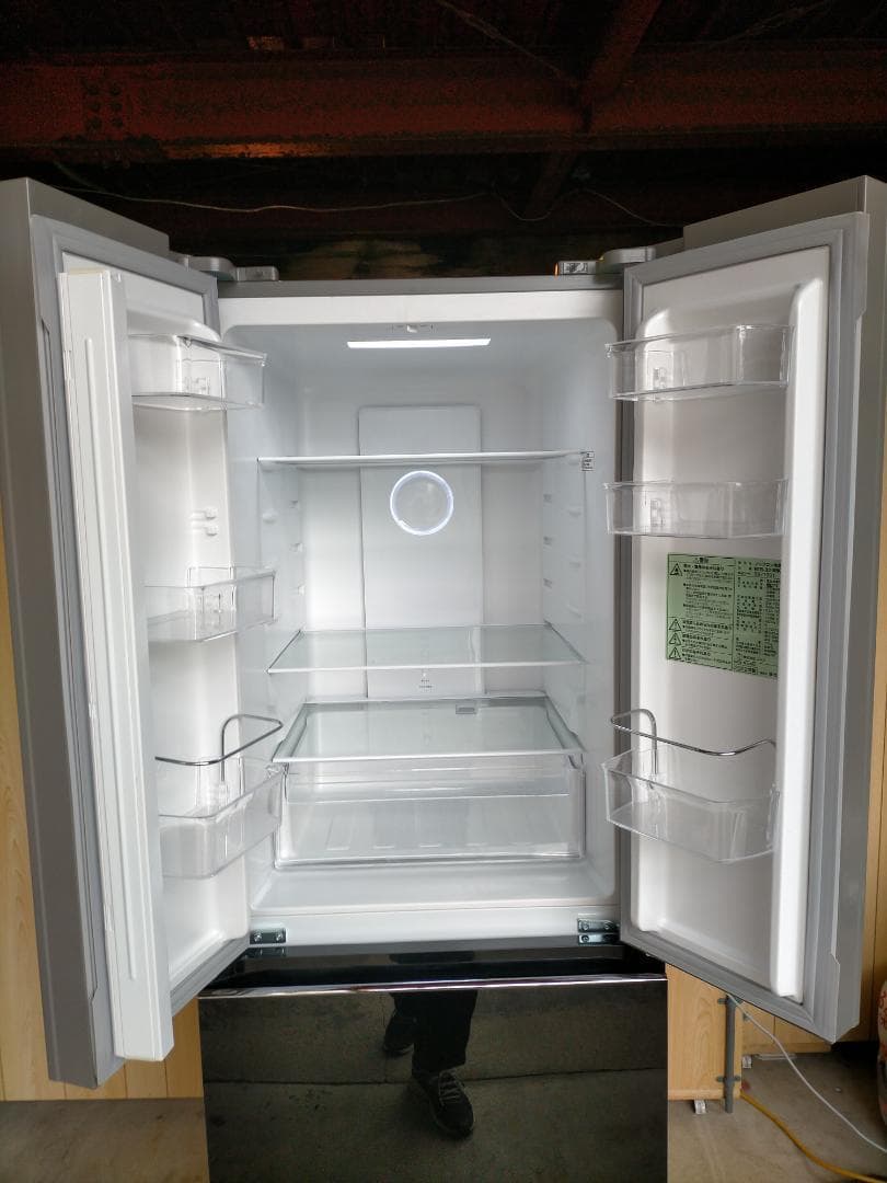 超美品 ニトリ 冷蔵庫 320L 22年製 NTR-320 BK　730048-