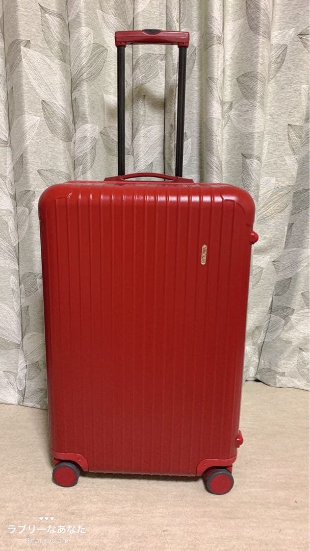美品✨RIMOWA SALSAサルサスーツケース レッド赤 4輪82L