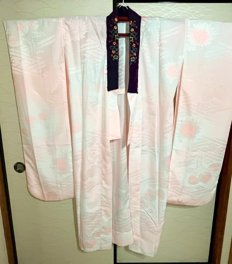 正絹振袖フルセット　成人式6点セット　古典柄