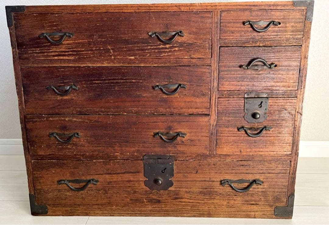 小物入れ 小引き出し 小箪笥 収納レトロ　和家具　ヴィンテージ