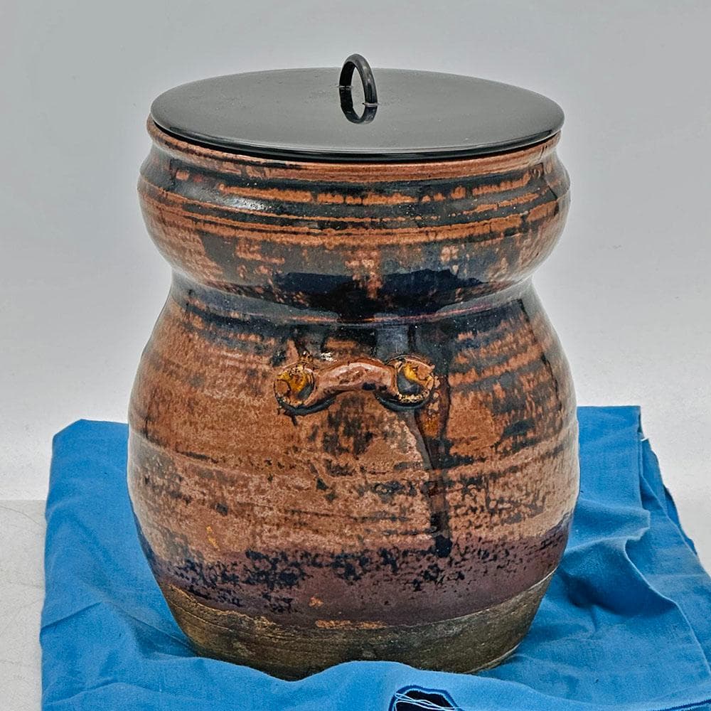 T　美品　 古瀬戸　ひよう型　水指　茶道具　茶器