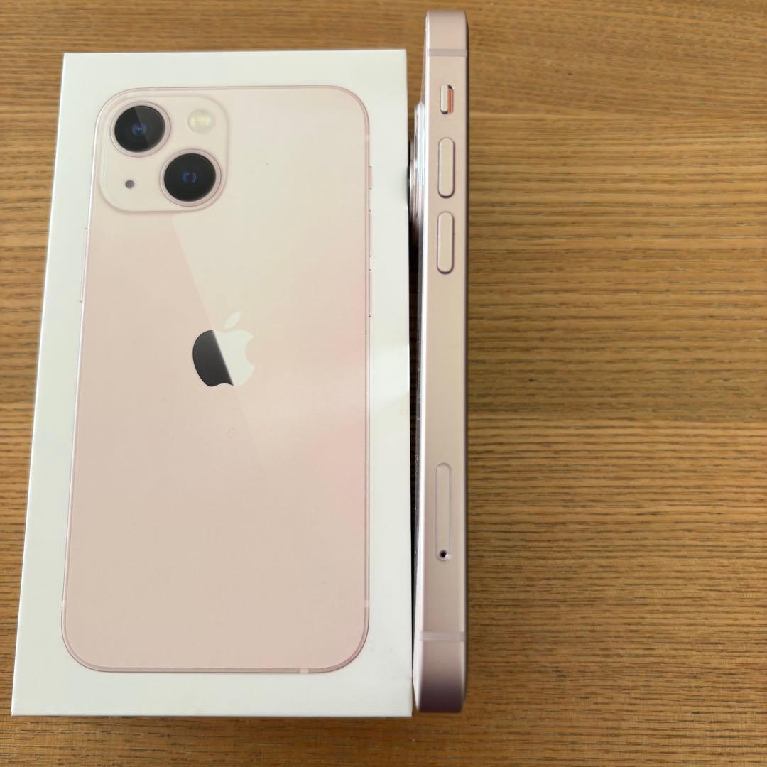 Apple iPhone 13 mini ピンク 本体 箱 ケーブル付き